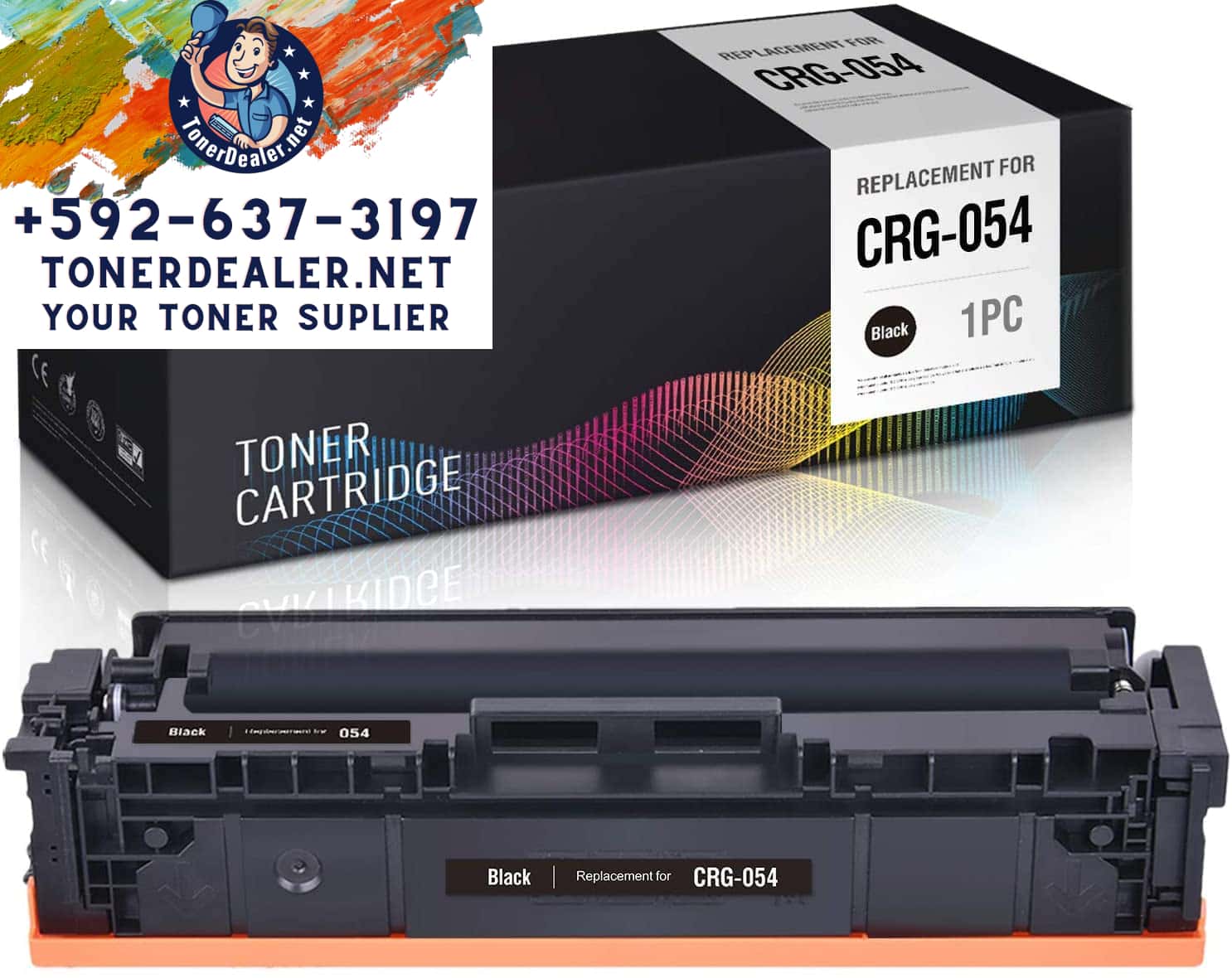 Canon 054 CRG-054 (Black 1-Pack) Toner 